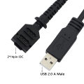 Double IDC до USB2.0 Сканирующая POS -машина